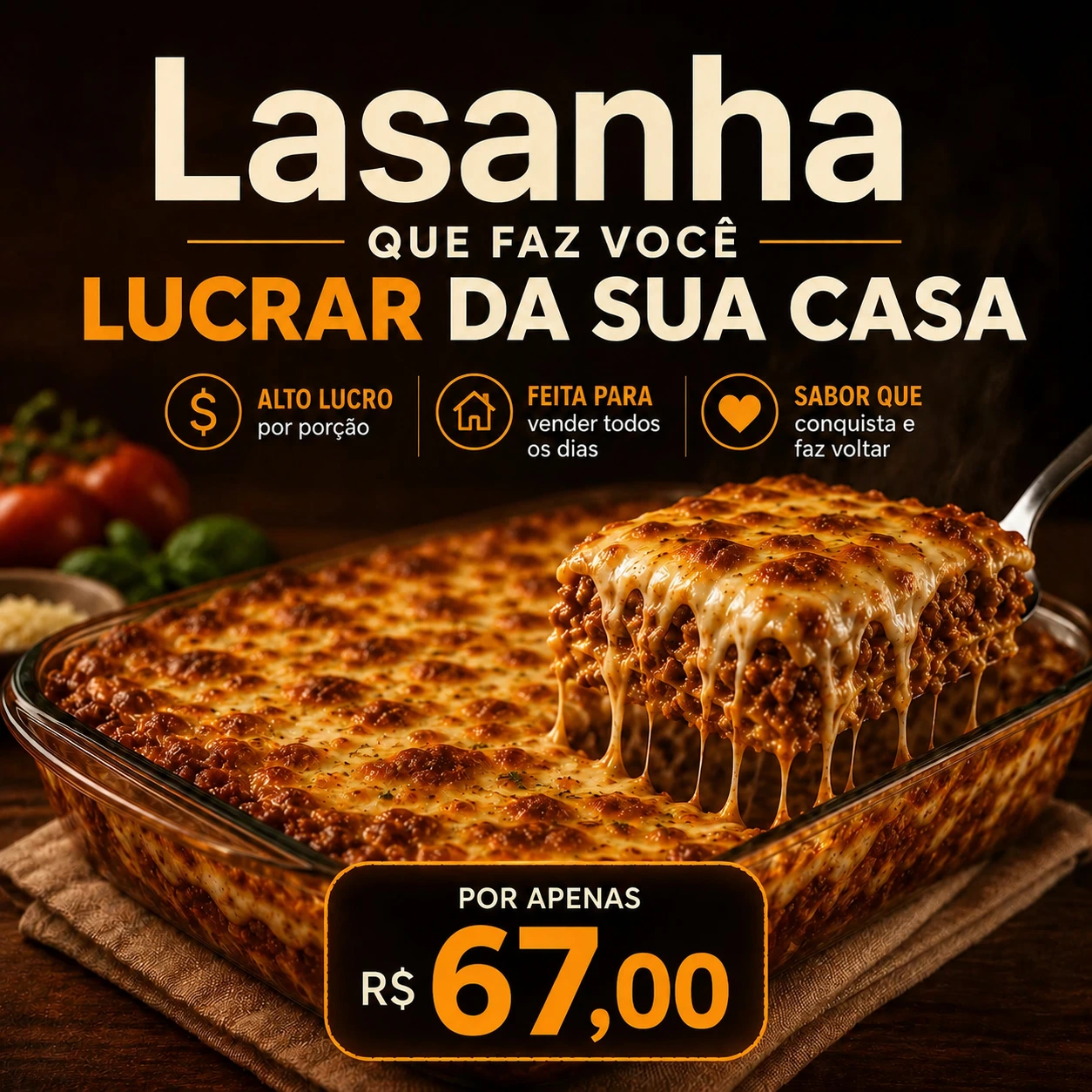 Lasanhas que vendem todos os dias — 24 receitas