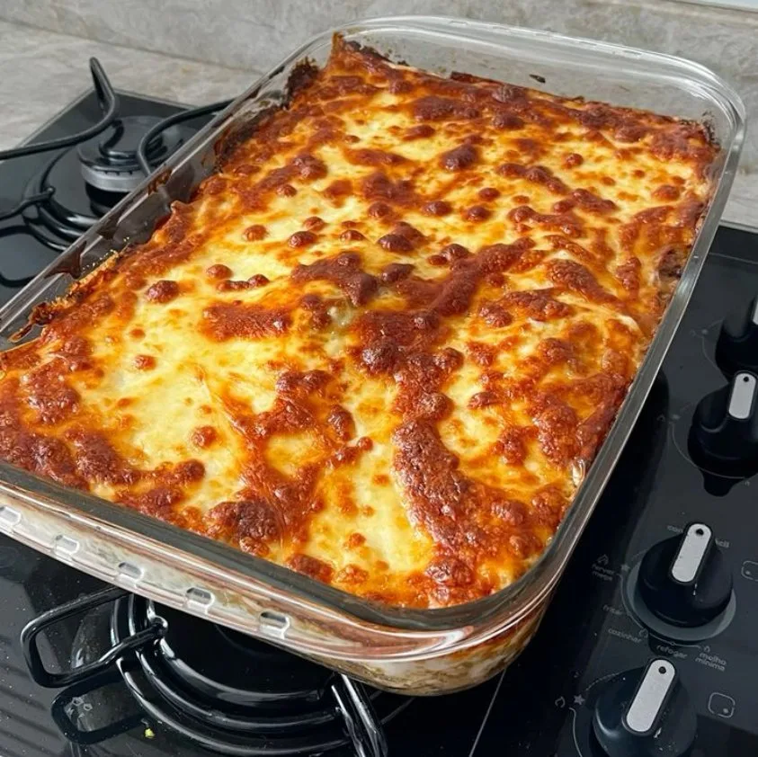 Lasanha Saborosa Gratinada